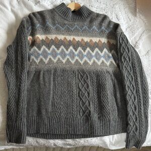 United By Blue Recycled Fairisle Sweater